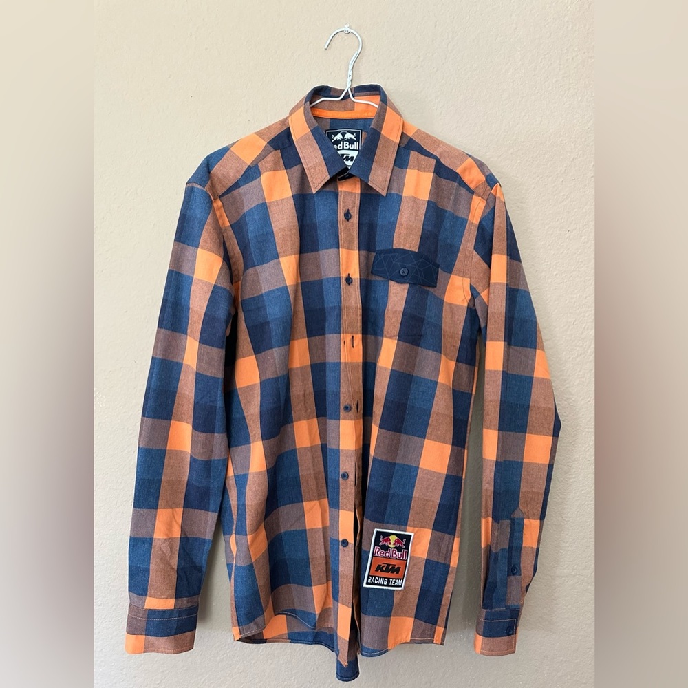 Red Bull KTM Flannel Shirt